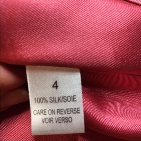 NWT Elie Tahari 100% Silk ‘Prato’ Pleated Striped Floral Print Mini Skirt Size 4 - Picture 9 of 11